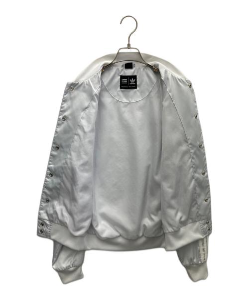 adidas（アディダス）adidas (アディダス) ジャケット ホワイト サイズ:Mの古着・服飾アイテム