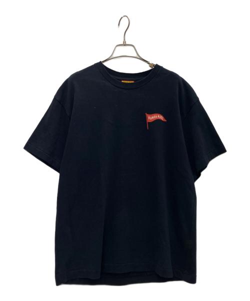 HUMAN MADE（ヒューマンメイド）HUMAN MADE (ヒューマンメイド) 半袖Tシャツ ネイビー サイズ:Lの古着・服飾アイテム
