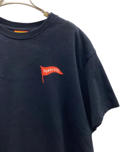 HUMAN MADE（ヒューマンメイド）HUMAN MADE (ヒューマンメイド) 半袖Tシャツ ネイビー サイズ:Lの古着・服飾アイテム