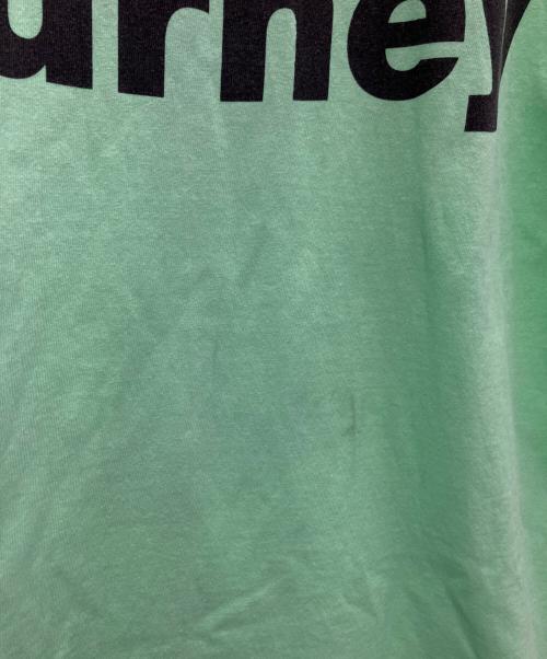 SAINT MICHAEL（セントマイケル）SAINT MICHAEL (セントマイケル) A BATHING APE (アベイシングエイプ) 半袖Tシャツ ホワイト×グリーン サイズ:Lの古着・服飾アイテム