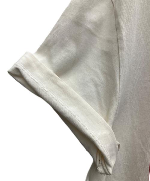 MONCLER（モンクレール）MONCLER (モンクレール) 半袖Tシャツ ホワイト サイズ:Lの古着・服飾アイテム