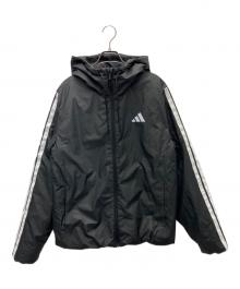 adidas（アディダス）の古着「中綿ジャケット」｜ブラック