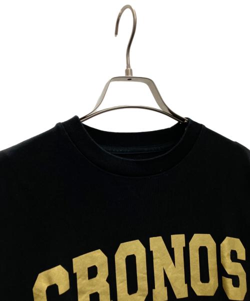CRONOS（クロノス）CRONOS (クロノス) 半袖Tシャツ ブラック サイズ:Sの古着・服飾アイテム