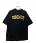 CRONOS（クロノス）の古着「半袖Tシャツ」｜ブラック
