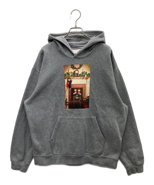 NIKE（ナイキ）NIKE (ナイキ) プルオーバーパーカー グレー サイズ:Lの古着・服飾アイテム