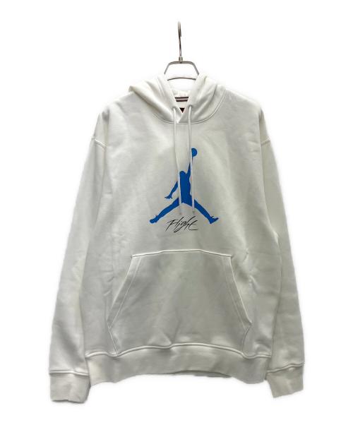 NIKE（ナイキ）NIKE (ナイキ) プルオーバーパーカー ホワイト サイズ:Mの古着・服飾アイテム