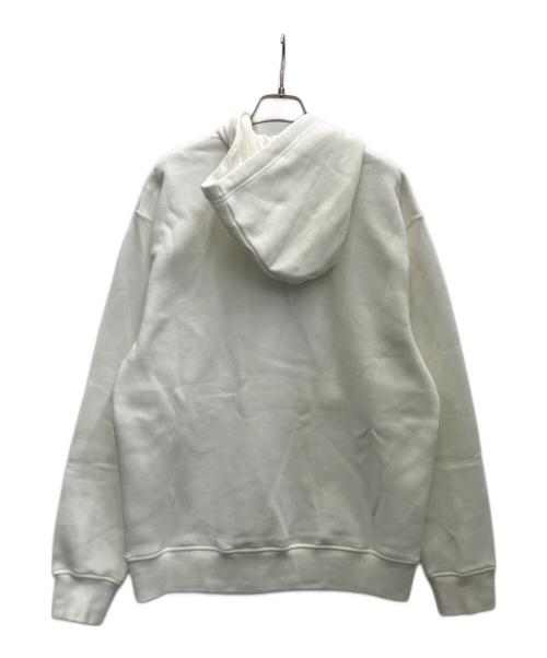 NIKE（ナイキ）NIKE (ナイキ) プルオーバーパーカー ホワイト サイズ:Mの古着・服飾アイテム