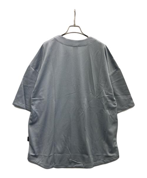NIKE（ナイキ）NIKE (ナイキ) ベースボールシャツ ライトグレー サイズ:Lの古着・服飾アイテム