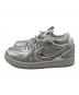 NIKE (ナイキ) JORDAN BRAND WMNS AIR JORDAN 1 MM LOW V3 NEUTRAL GREY/METALLIC SILVER-WHITE グレー サイズ:25 未使用品：8000円