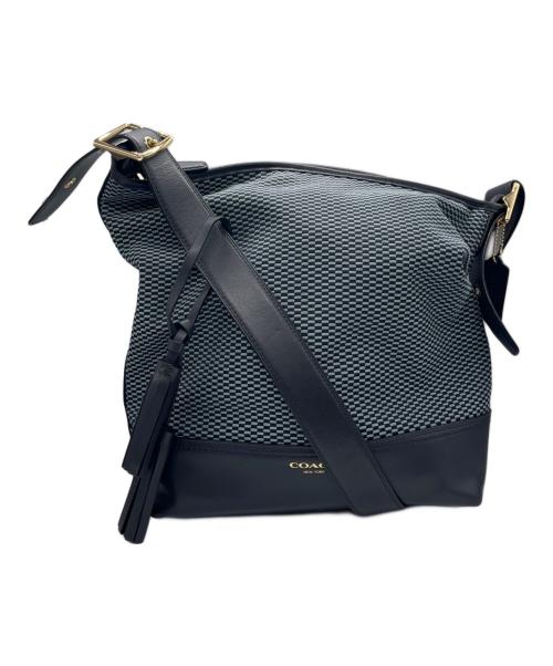 COACH（コーチ）COACH (コーチ) ショルダーバッグ ネイビーの古着・服飾アイテム