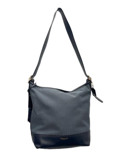 COACH（コーチ）COACH (コーチ) ショルダーバッグ ネイビーの古着・服飾アイテム