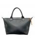 LONGCHAMP (ロンシャン) 2WAYショルダーバッグ ブラック：12000円