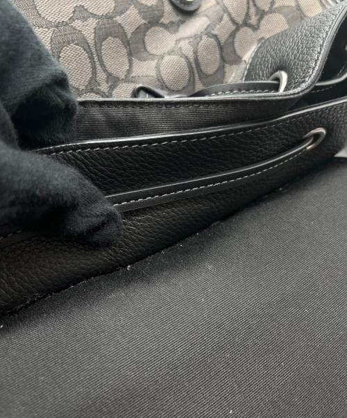 COACH（コーチ）COACH (コーチ) リュック ブラックの古着・服飾アイテム