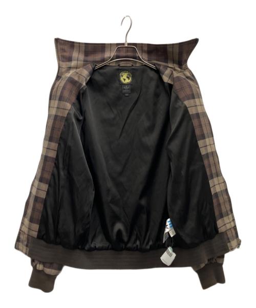 adidas（アディダス）adidas (アディダス) トラックジャケット ブラウン サイズ:Mの古着・服飾アイテム