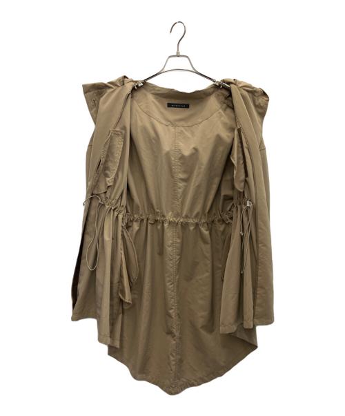 mizuiro-ind（ミズイロインド）mizuiro-ind (ミズイロインド) トレンチコート ベージュ サイズ:-の古着・服飾アイテム