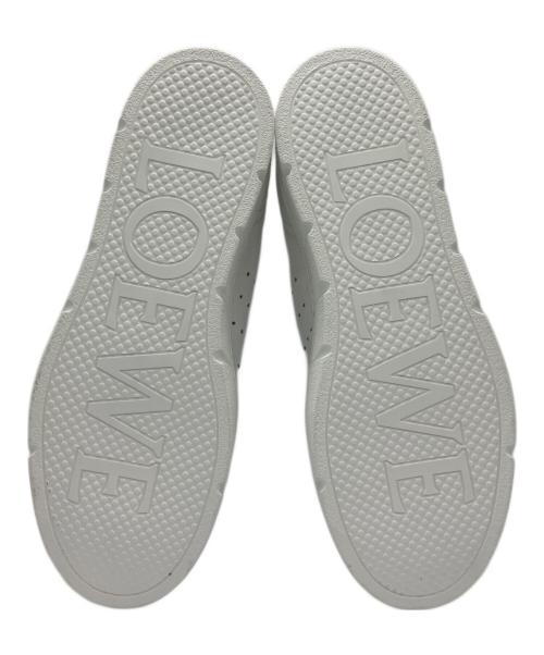 LOEWE（ロエベ）LOEWE (ロエベ) ローカットスニーカー ホワイト サイズ:SIZE38の古着・服飾アイテム