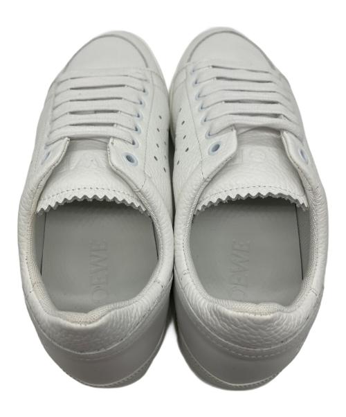LOEWE（ロエベ）LOEWE (ロエベ) ローカットスニーカー ホワイト サイズ:SIZE38の古着・服飾アイテム