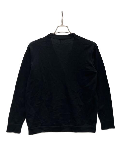 LOEWE（ロエベ）LOEWE (ロエベ) 薄手カーディガン ブラック サイズ:XSの古着・服飾アイテム