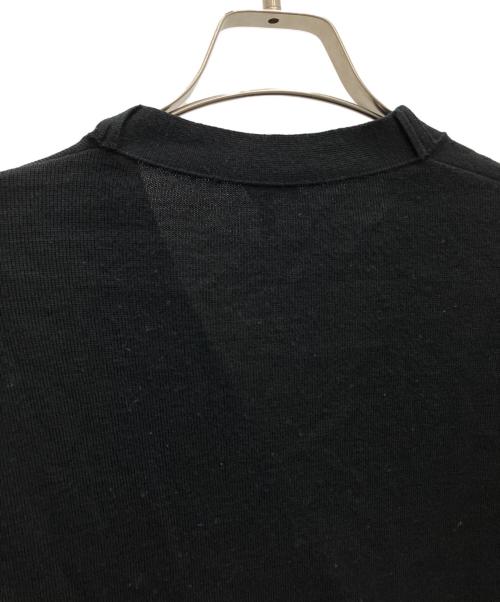 LOEWE（ロエベ）LOEWE (ロエベ) 薄手カーディガン ブラック サイズ:XSの古着・服飾アイテム