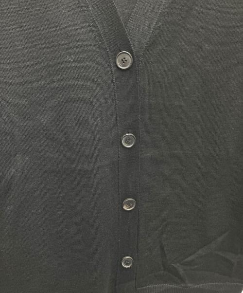 LOEWE（ロエベ）LOEWE (ロエベ) 薄手カーディガン ブラック サイズ:Lの古着・服飾アイテム