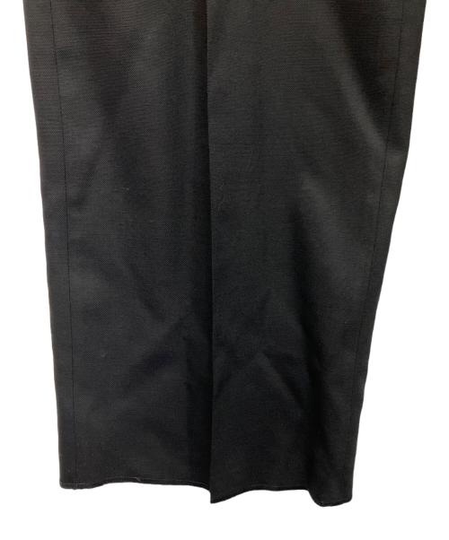 LOEWE（ロエベ）LOEWE (ロエベ) センタープレス ストレート パンツ ブラック サイズ:SIZE38の古着・服飾アイテム