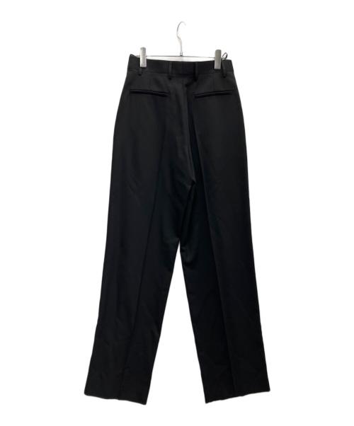 LOEWE（ロエベ）LOEWE (ロエベ) センタープレス ストレート パンツ ブラック サイズ:SIZE38の古着・服飾アイテム