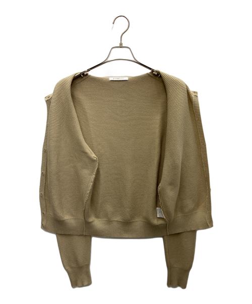 ETRE TOKYO（エトレトウキョウ）ETRE TOKYO (エトレトウキョウ) 薄手ニット ベージュ サイズ:SIZEFREEの古着・服飾アイテム