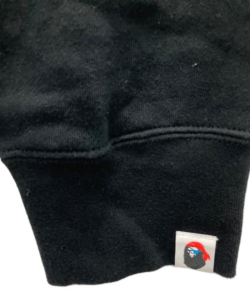 A BATHING APE（アベイシングエイプ）A BATHING APE (アベイシングエイプ) 裏起毛スウェット ブラック サイズ:XLの古着・服飾アイテム