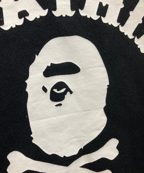 A BATHING APE（アベイシングエイプ）A BATHING APE (アベイシングエイプ) 裏起毛スウェット ブラック サイズ:XLの古着・服飾アイテム