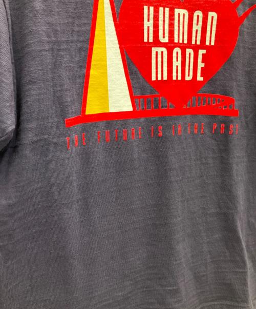 HUMAN MADE（ヒューマンメイド）HUMAN MADE (ヒューマンメイド) 半袖カットソー バイオレット サイズ:Lの古着・服飾アイテム