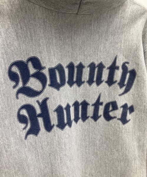 BOUNTY HUNTER（バウンティハンター）BOUNTY HUNTER (バウンティハンター) プルオーバーパーカー グレー サイズ:Lの古着・服飾アイテム