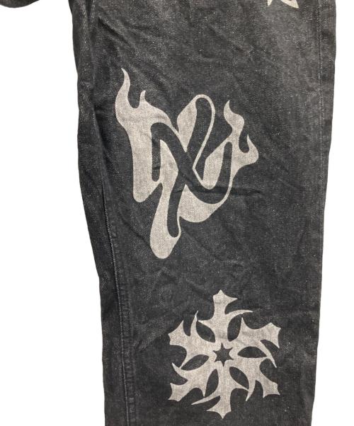X-LARGE（エクストララージ）X-LARGE (エクストララージ) デニムパンツ ブラック サイズ:W32の古着・服飾アイテム