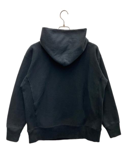 Champion REVERSE WEAVE（チャンピオン リバース ウィーブ）Champion REVERSE WEAVE (チャンピオン リバース ウィーブ) プルオーバーパーカー ブラック サイズ:Lの古着・服飾アイテム