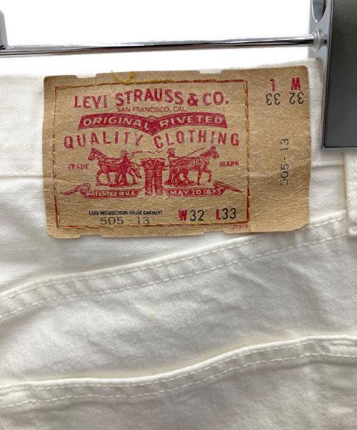 LEVI'S（リーバイス）LEVI'S (リーバイス) デニムパンツ ホワイト サイズ:SIZE 81cm (W32)の古着・服飾アイテム