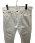 LEVI'S (リーバイス) デニムパンツ ホワイト サイズ:SIZE 81cm (W32)：5000円