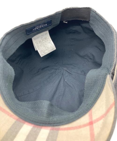 BURBERRY LONDON（バーバリーロンドン）BURBERRY LONDON (バーバリーロンドン) キャスケット ブラックの古着・服飾アイテム
