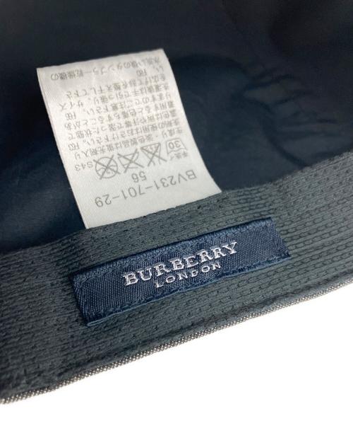 BURBERRY LONDON（バーバリーロンドン）BURBERRY LONDON (バーバリーロンドン) キャスケット ブラックの古着・服飾アイテム