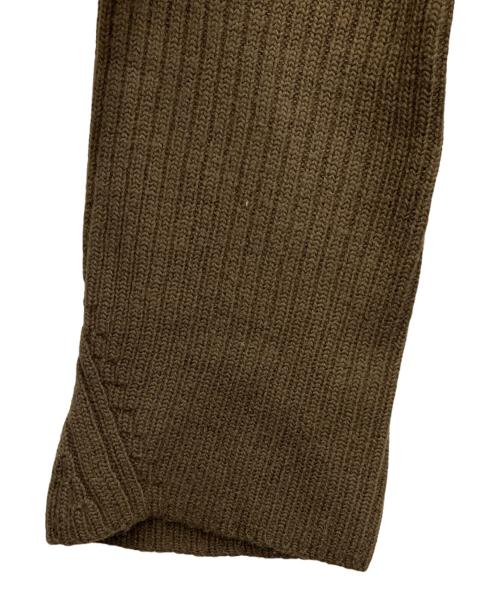 COMME des GARCONS HOMME PLUS（コムデギャルソンオムプリュス）COMME des GARCONS HOMME PLUS (コムデギャルソンオムプリュス) 厚手ニット ブラウン サイズ:-の古着・服飾アイテム