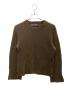COMME des GARCONS HOMME PLUS（コムデギャルソンオムプリュス）の古着「厚手ニット」｜ブラウン