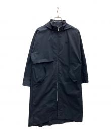 LACOSTE（ラコステ）の古着「フーデッドコート」｜ネイビー