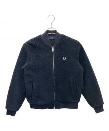 FRED PERRY（フレッドペリー）の古着「フリースジャケット」｜ブラック