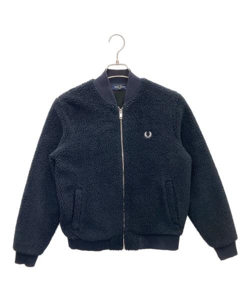FRED PERRY（フレッドペリー）FRED PERRY (フレッドペリー) フリースジャケット ブラック サイズ:UK 10の古着・服飾アイテム