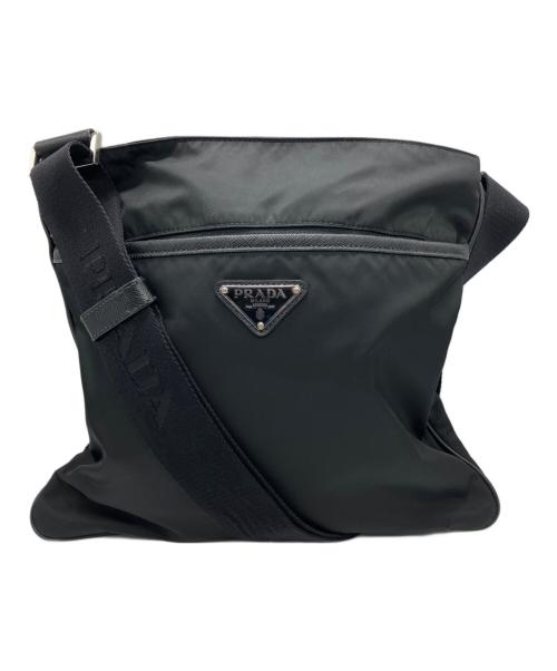 PRADA（プラダ）PRADA (プラダ) ショルダーバッグ ブラックの古着・服飾アイテム