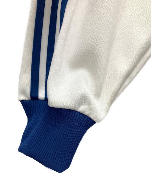 adidas（アディダス）adidas (アディダス) トラックジャケット ブルー×ホワイト サイズ:5号の古着・服飾アイテム
