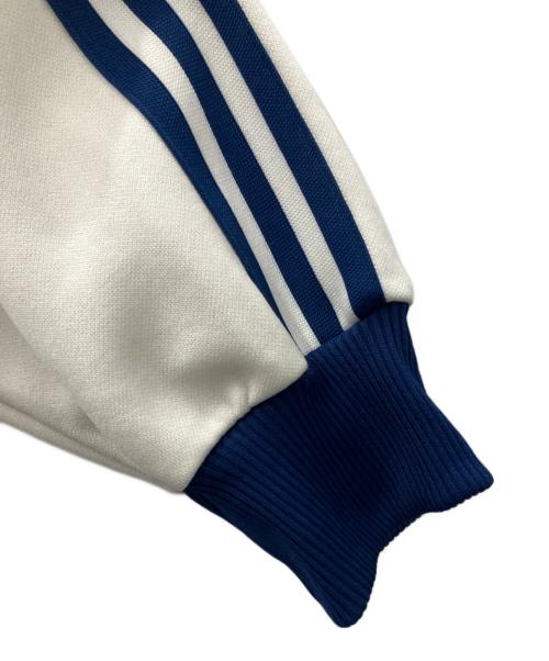 adidas（アディダス）adidas (アディダス) トラックジャケット ブルー×ホワイト サイズ:5号の古着・服飾アイテム