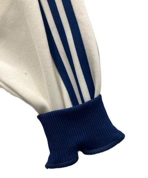 adidas（アディダス）adidas (アディダス) トラックジャケット ブルー×ホワイト サイズ:5号の古着・服飾アイテム
