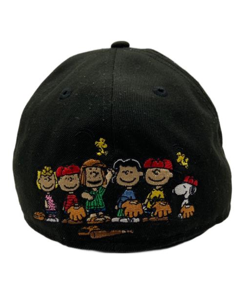 New Era（ニューエラ）New Era (ニューエラ) PEANUTS (ピーナッツ) キャップ ブラックの古着・服飾アイテム