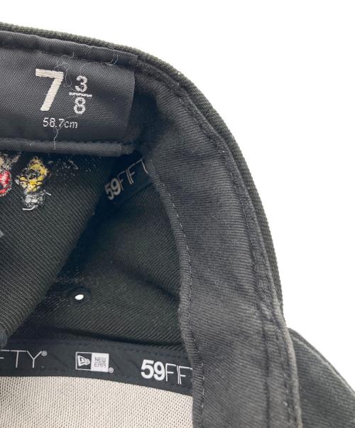 New Era（ニューエラ）New Era (ニューエラ) PEANUTS (ピーナッツ) キャップ ブラックの古着・服飾アイテム