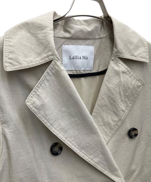 Lallia Mu（ラリア ムー）Lallia Mu (ラリア ムー) トレンチコート アイボリー サイズ:SIZE38 未使用品の古着・服飾アイテム