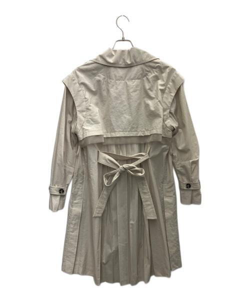Lallia Mu（ラリア ムー）Lallia Mu (ラリア ムー) トレンチコート アイボリー サイズ:SIZE38 未使用品の古着・服飾アイテム